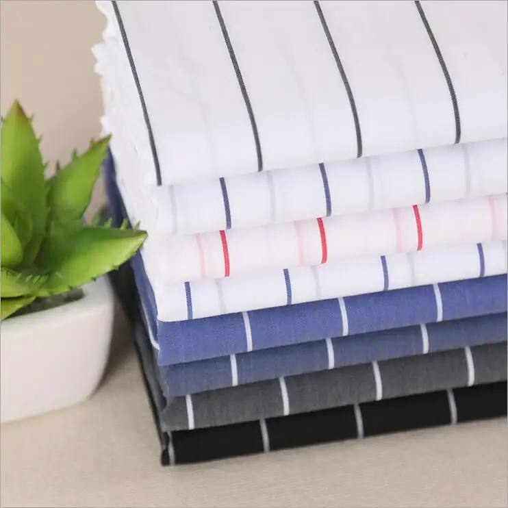 Manufacturers selling elastic blade yarn dyed fabric cotton shirting