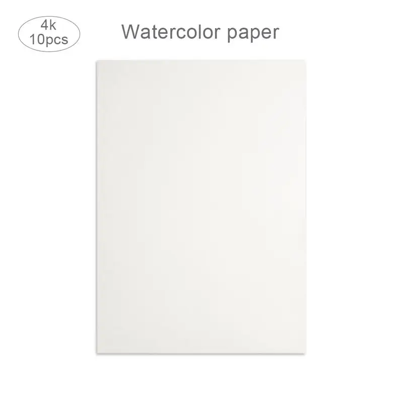 4K Watercolor paper Акварельная бумага гуашь Рисование инструмент для рисования бумага s живопись товары для рукоделия 4K 8K 16K 32K для художественных студентов - Габаритные размеры: 4K Watercolor paper
