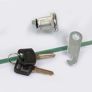 

10Pcs 16/20mm Drawer Cabinet Cam Lock with Green/Red Indicator
