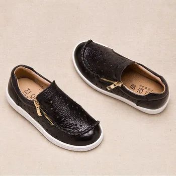 

2018 Spring New Boys Leather Shoes Children's Casual Shoes Big Boy Sport Casual Shoes For Kids Student Breathable Sandals MX48