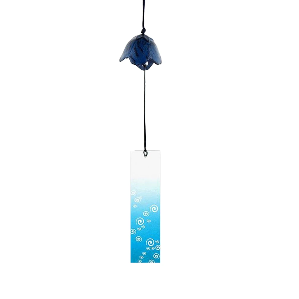 2 Pieces Japanese Furin Wind Chime Nambu Cast Iron Iwachu Bell Flower-shaped