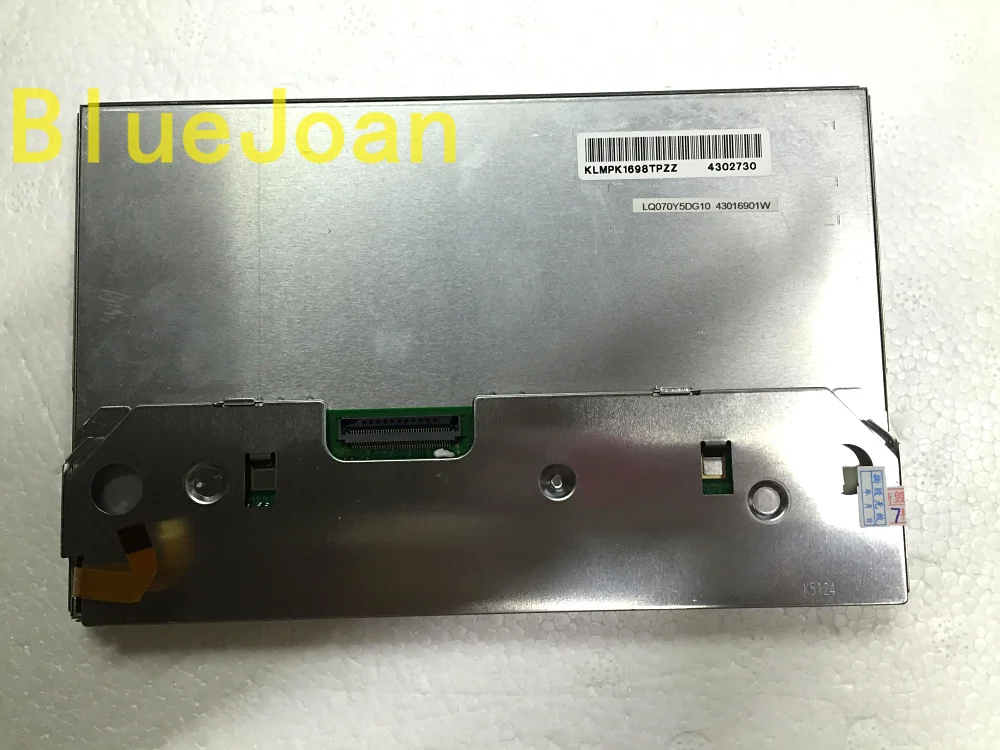 Brand new 7inch LCD display LQ070Y5DG10 Without touch panel digitizer for car GPS navigation monitors | Электроника