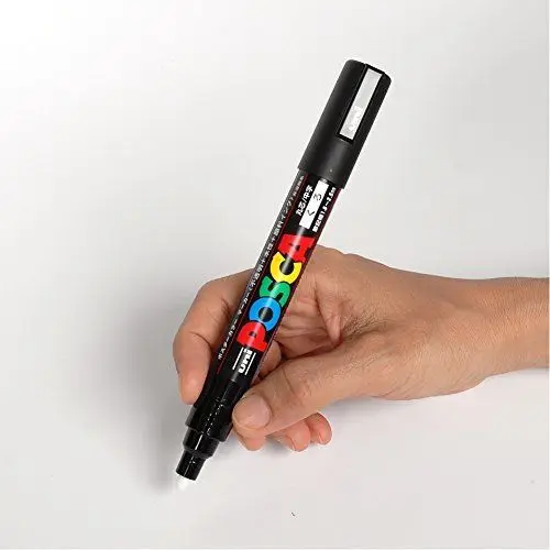 Uni POSCA маркер Средний 15 цветов Набор PC-5M 15C Mitsubishi карандаш на водной основе