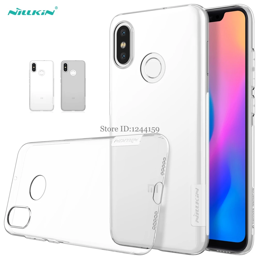 

Xiaomi Mi8 Case Xiaomi Mi 8 SE Cover NILLKIN Nature Transparent TPU Soft Back Case mi 8 case silicon back cover