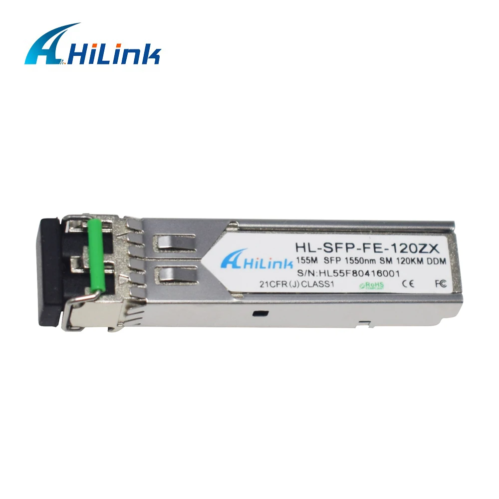 10 шт./лот Бесплатная доставка! Оптический модуль 155M 1550nm 120km Dual LC 100Base FX SFP