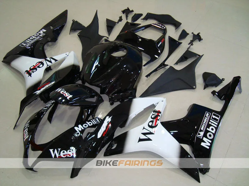 

New Injection mold motorcycle Full Fairing kit Fit For Honda CBR600RR F5 2007 2008 07 08 600RR 600 ABS fairings custom WEST
