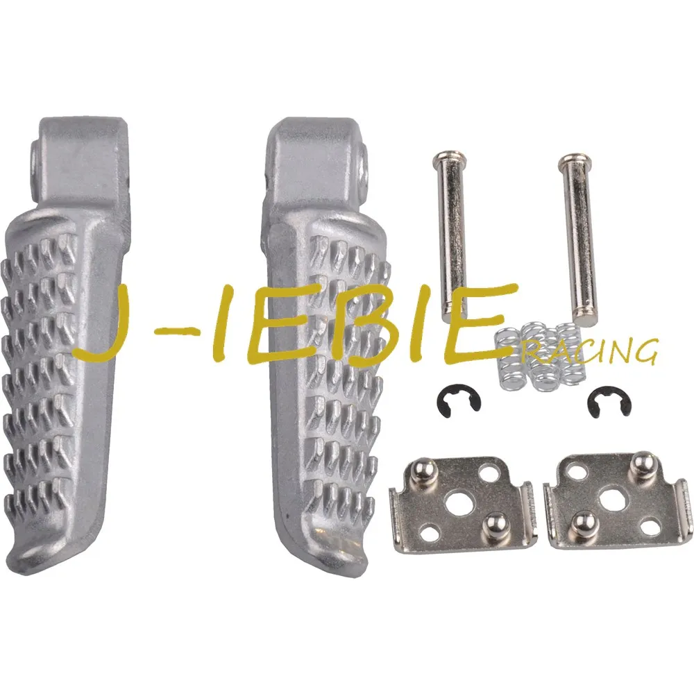 

Silver Rear Footrest Foot Pegs For Kawasaki Ninja ZX6R ZX636 ZX10 ZX9R Z750 Z1000 ZX14 ZZR1200 ZZR1400 GTR1400