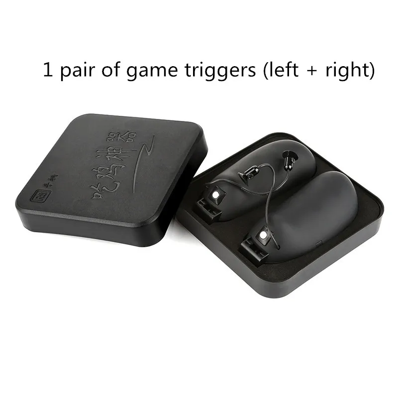 For PUBG Controller Game Trigger Cell Phone Mobile Controller Fire Button Gamepad L1R1 Aim Key Joystick for iphone Android