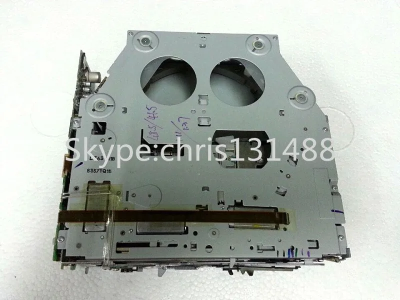 Original Novo Alpine 6 DVD Mecanismo dz63v11b Para Jee p-COMPASS Toyota FJ Chrysler 6 DVD Changer Carro sistemas de áudio 2 pçs/lote