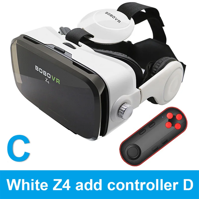Z4-WH-051 Очки виртуальной реальности, 3D очки VR,, BOBOVR Z4/bobo vr Z4, мини, google cardboard VR Box 2,0 для 4,0-6,0 дюймового смартфона - Цвет: Z4-WH-051