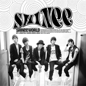 

signed SHINEE autographed the first album THE SHINEE WORLD K-POP korean