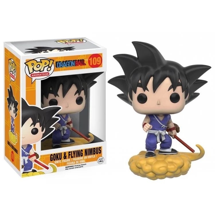 

Funko POPO 109# Dragon Ball Son Gok Figure Doll Purple Hair 10cm Character Action Figure Collection Model Toys For Kids New Gift