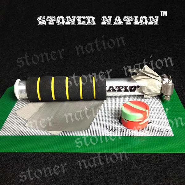 8 Inch BHO Aluminum Extractor Kit Butane Honey Oil Hash