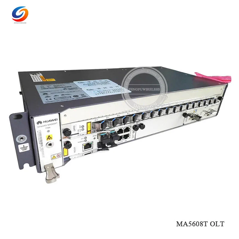 HW OLT MA5608T GPON с 1* MCUD 1* MPWC DC блок питания, 1* GPFD 16 портов GPON с C+ SFP модулем