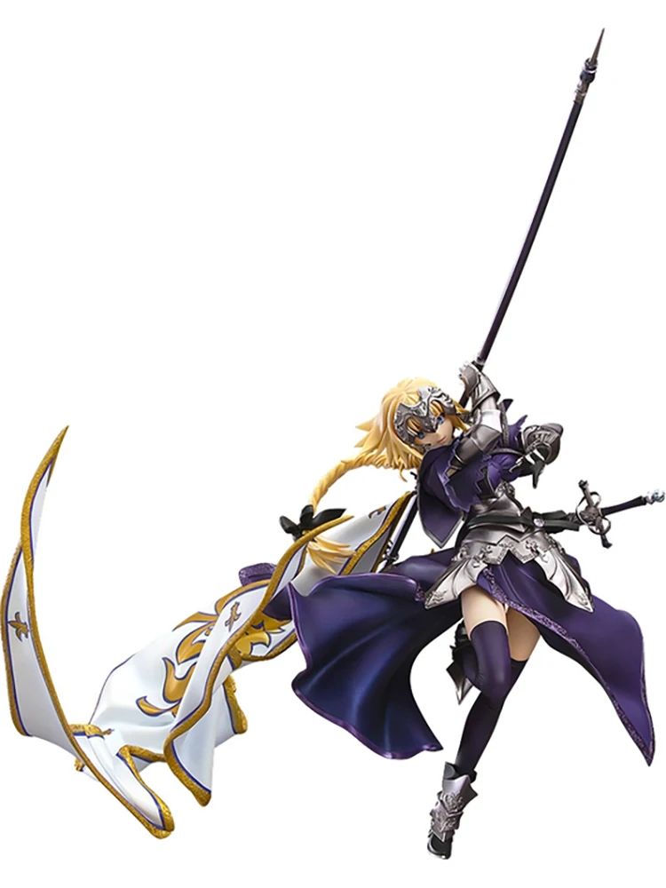 

Fate/Apocrypha Jeanne D Arc Action Figure Anime Joan of Arc Flag Model Dolls Decoration PVC Action Figure Anime Figures Kids Toy