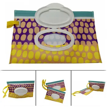 

Travel Portable Wipes Bag Storage Box Wet Wipes Cover Container For Travel Wipes Bag Reusable