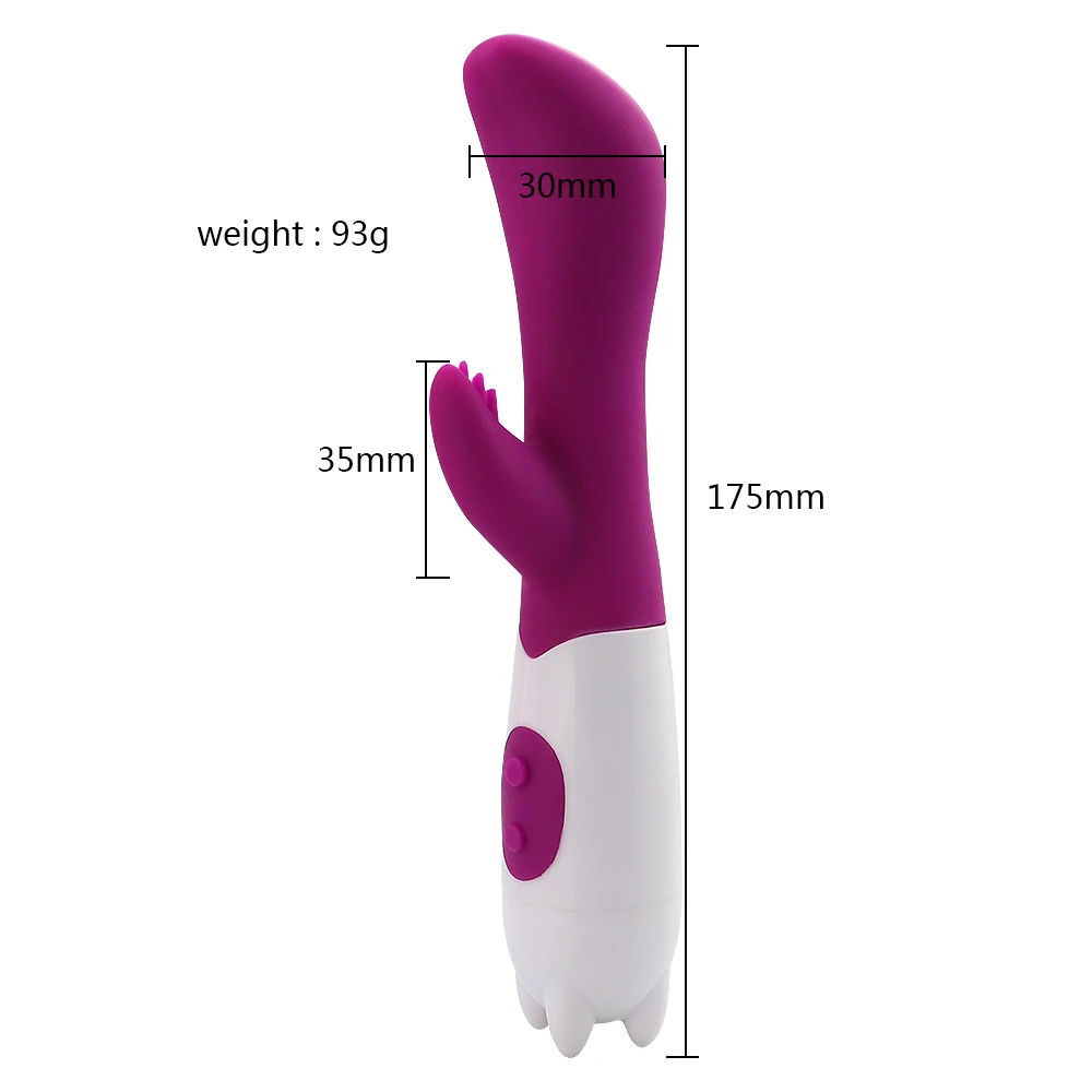 USB Rechargeable 10 speed Vibrator Dual Motor Powerful Dildo G spot Oral Clit Barbed Vibrators Sex Toys for Woman