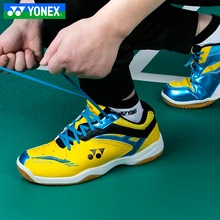 Yonex обувь для бадминтона Shb400 Yy для мужчин и женщин Ультра светильник Нескользящие кроссовки тренировочная спортивная обувь