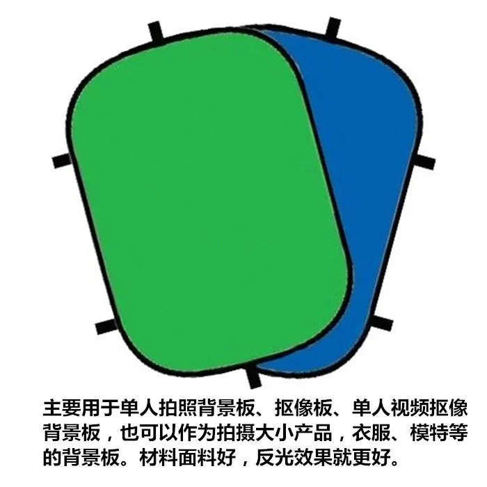 60x90 см фотостудия портативный наружный зеленый синий экран фон-хромакей 2в1 складной фон с сумкой для переноски