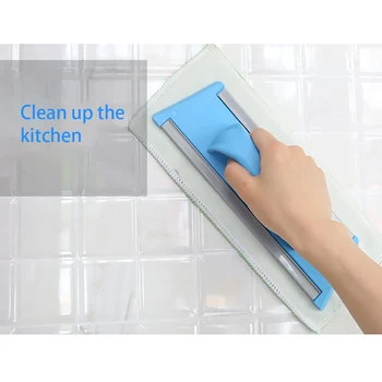 Wipe Multifunctional Glass Window Cleaner Kitchen Corner Scrubbing Bathroom Cleaning Brush Car Washing Dedusting Handhold Home