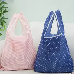 Новые милые сумка-шоппер Сумочка для хранения складной Многоразовые Ткань Оксфорд сумка для Бакалея брелок 99 Популярные