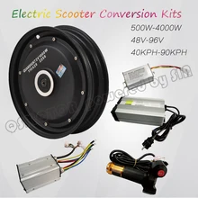 QS двигатель 10*2,15 дюймов 205 3000 Вт один вал в ступице колеса мотор электрический мотоцикл конверсионный комплект
