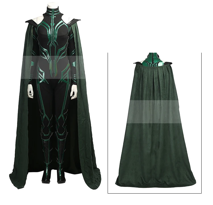 Thor 3 Ragnarok Goddess Of Death Hela, карнавальный костюм для взрослых, костюм для вечеринки на Хэллоуин для женщин, наряд