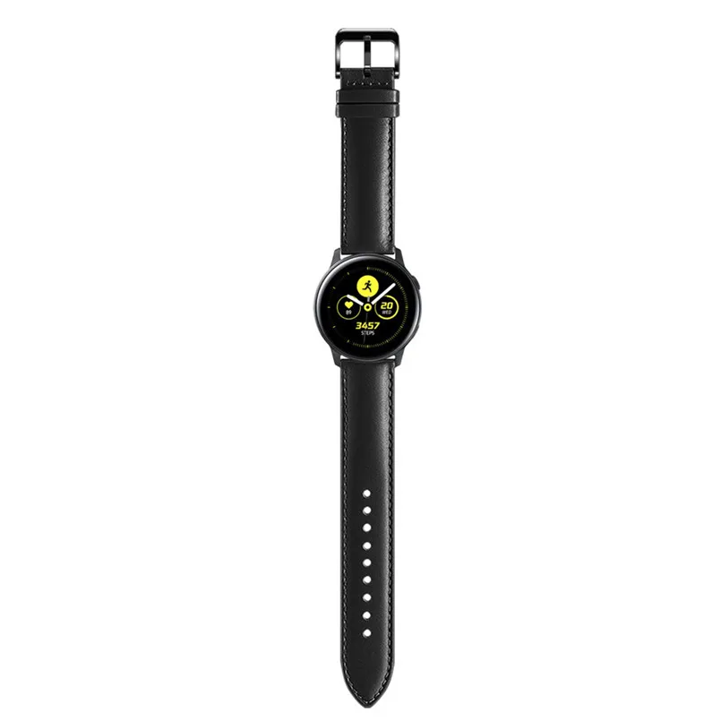 Leather Watch Band Replacement Watch Wrist Strap Band For Samsung Galaxy Watch active 20mm 220mm Softness Elegant 40MR2715