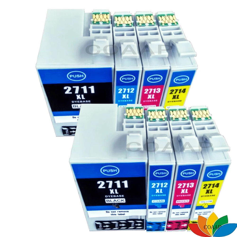 8 совместимый T2711 T2712 T2713 T2714 чернильный картридж для Epson WorkForce Pro WF3620 WF3640 WF7110 WF7620
