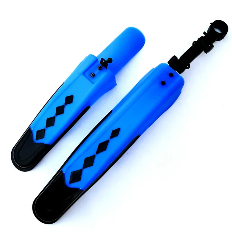 

1 Set Bicycle Mudguard Mountain Bike Fenders Set Mudguards Double Color Bicycle Mudguard Wings For Cycling Front/Rear Fenders