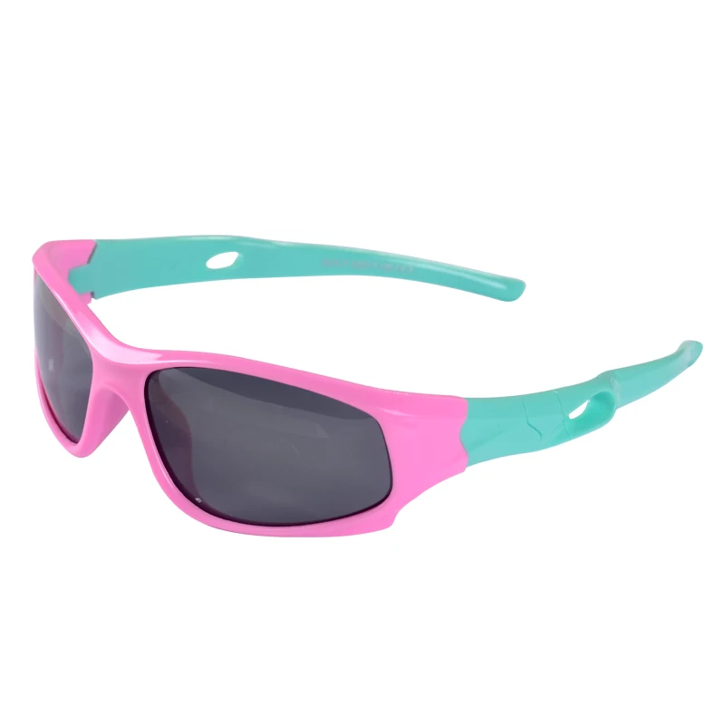 Rilixes очень легкие детские солнцезащитные очки детские спортивные солнцезащитные очки UV400 защита Открытый безопасности резиновая Óculos