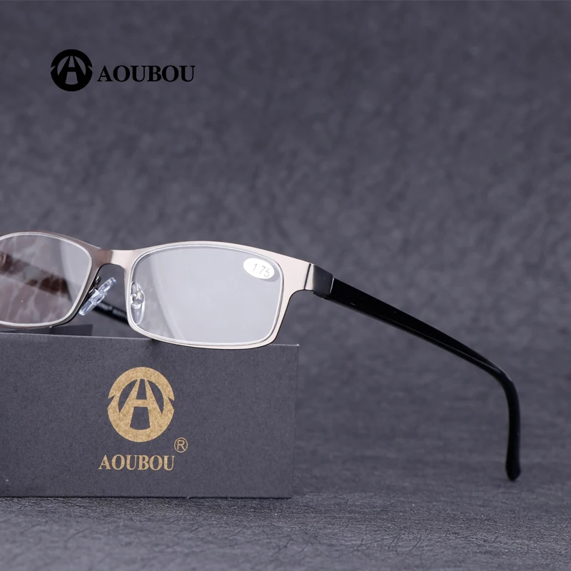 Очки для чтения из нержавеющей стали Gafas Presvicia Hombre lesebille + 1 25 Anteojos De Lectura Mujer Occhiali