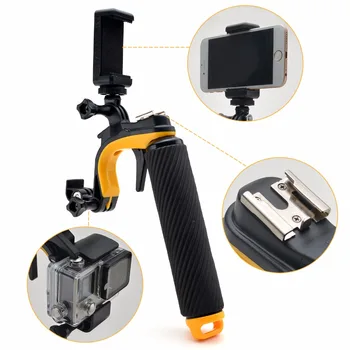 

Section Pistol Trigger Set Floating Handle Handheld Monopod Hand Grip For Gopro Hero 3 3+ 4 for Yi 4K Git2 Git2P Action Cam