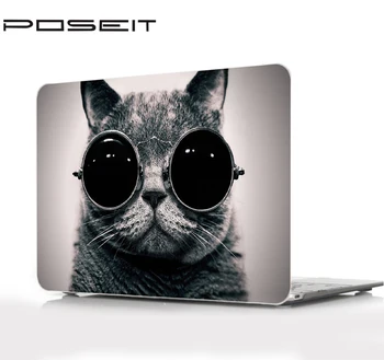 

2019 New Laptop Case Cover for Macbook Air 13 A1466 A1369 With Keyboard Cover for MAC Retina 12 13 15 laptop Bag 11 12 13 inch
