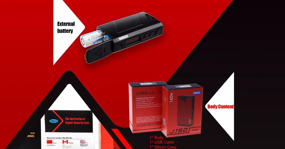 Sigelei J150 Plus mod-3