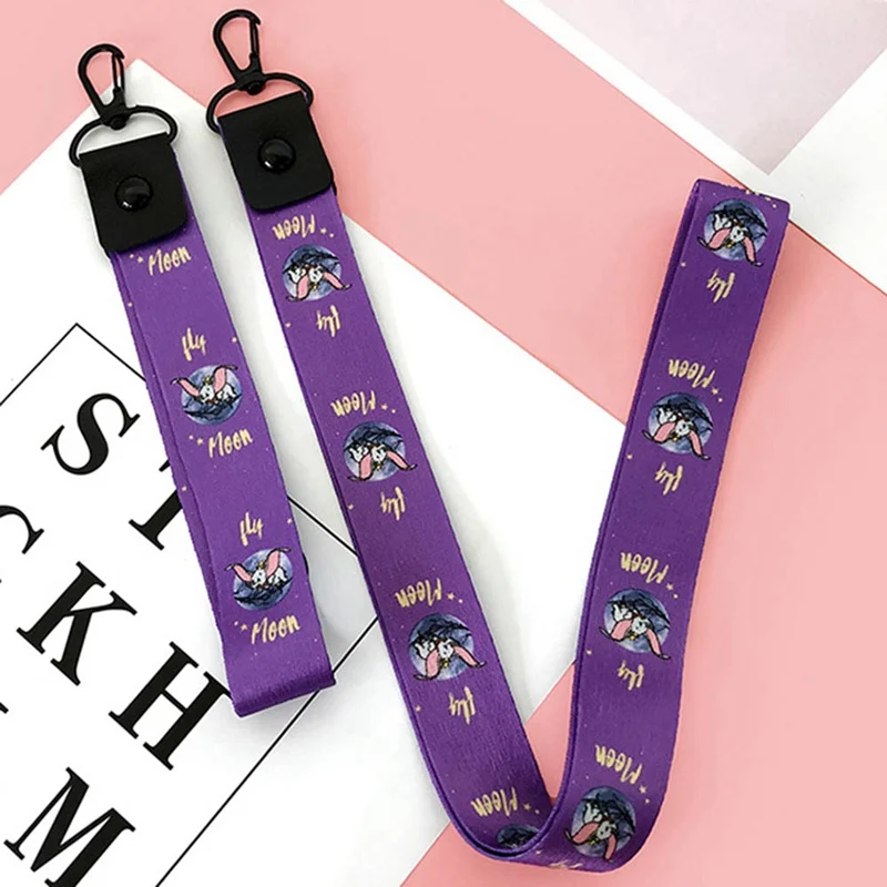 

Cartoon Cute Lanyard Neck Strap for keys ID Card Mobile Phone Straps for Huawei USB Badge Holder DIY Hang Rope