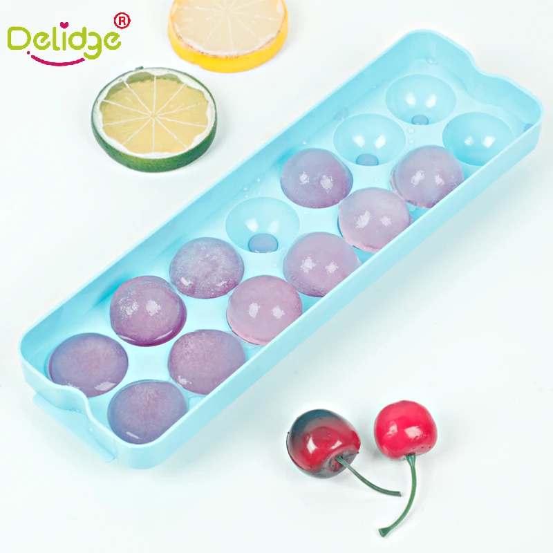 

Delidge 1pcs 3 Colors Random Circular Ice Mould Plastic Chocolate Fondant Mould Suger Candy Pudding DIY Cake Decorating Tool