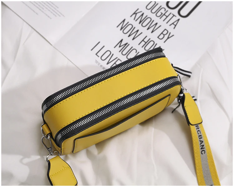 حقيبة يد حقيبة كتف المرأة حقائب الأصفر Crossbody حقائب للنساء الشهيرة العلامة التجارية امرأة حقائب 2019 جديد الأزياء المحافظ ريدو