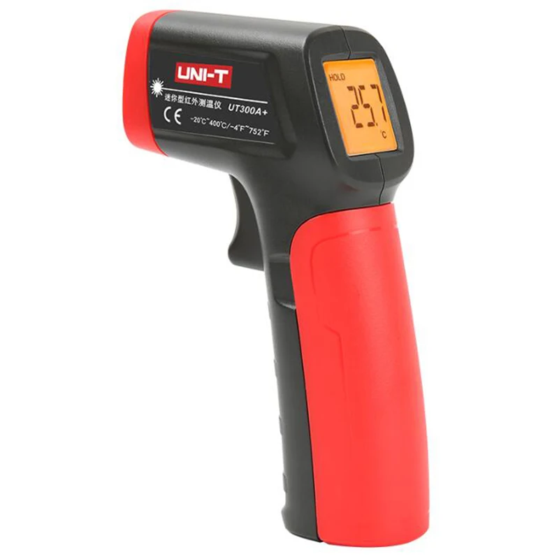 

UNI-T UT300A+ Infrared Thermometer Digital Industrial Non Contact Laser Temperature Meter Gun(-20 to 400 degrees)