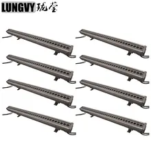 8 шт./лот 36x3 Вт RGB 3in1 открытый светодиодный промывная настенная лампа пейзаж IP65 стирка Настенные светильники для украшение для развлечений