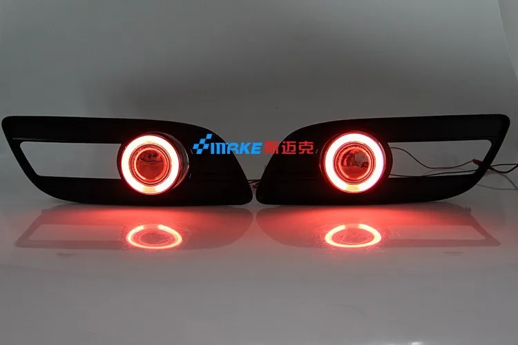 Great Wall Haval H5 led angel eye дневной ходовой светильник+ галогенный противотуманный светильник высокого качества