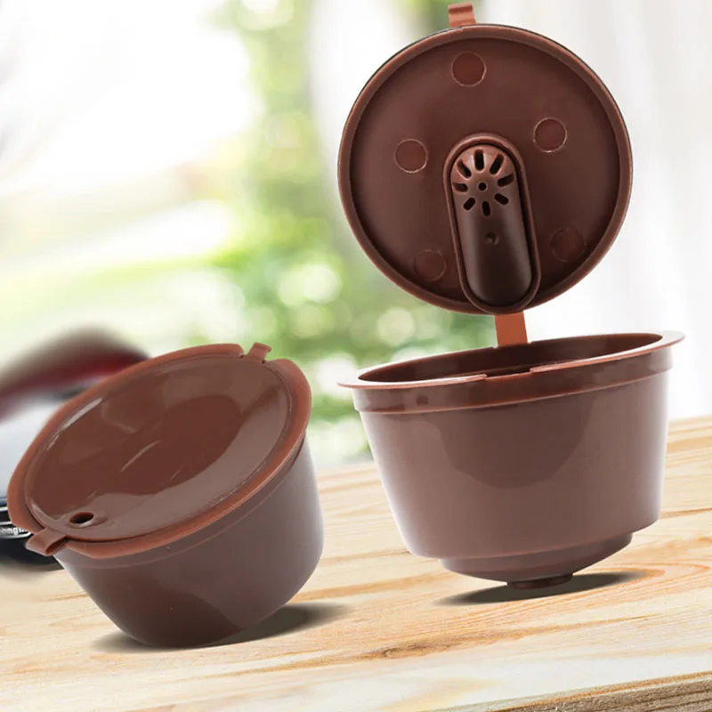 

New 3rd Generation Dolce Gusto Coffee Capsules Filter Cup Refillable Reusable Coffee Dripper Tea Baskets Dolci Gusto Capsule