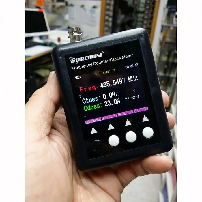 1 шт. 409 магазин SF401plus SF-401 plus 27 МГц-3000 МГц счетчик частоты для DMR цифрового радио