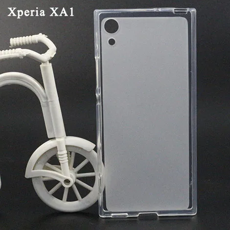 Прозрачный силиконовый чехол для Sony Xperia xa1 телефон g3121 g3112 g3123 g3116 двойной 5.0 дюймов
