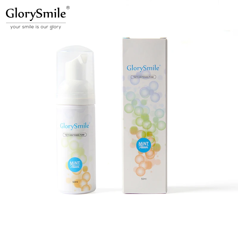 Teeth Whitening Foam 50ml Toothpaste Foam Natural Mint Flavor Mouthwash