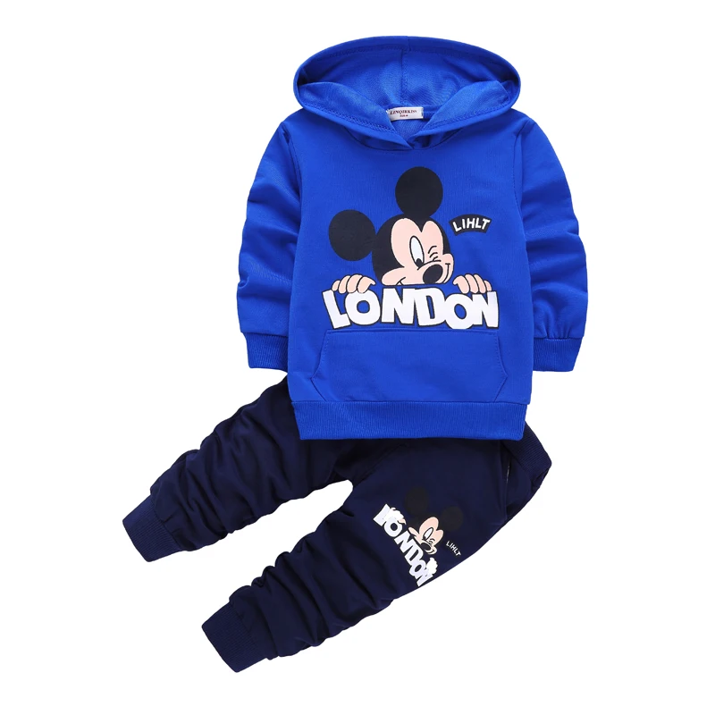 casual kids sport suits spring Baby Clothing Sets Children Boys Girls Clothes Kids Mickey Hooded T-shirt And Pants 2 Pcs Suits casual kids sport suits spring Baby Clothing Sets Children Boys Girls Clothes Kids Mickey Hooded T-shirt And Pants 2 Pcs Suits