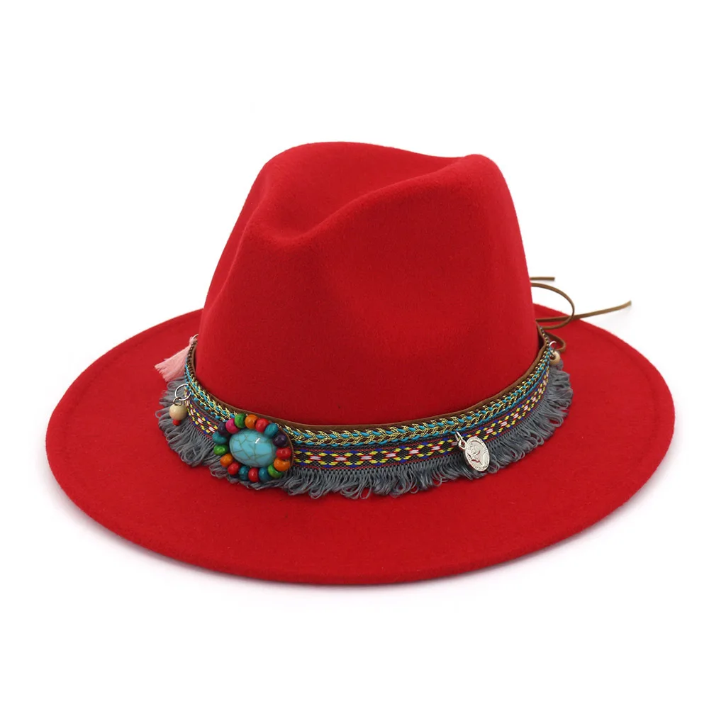 Ethnic Style Fedora Hats 