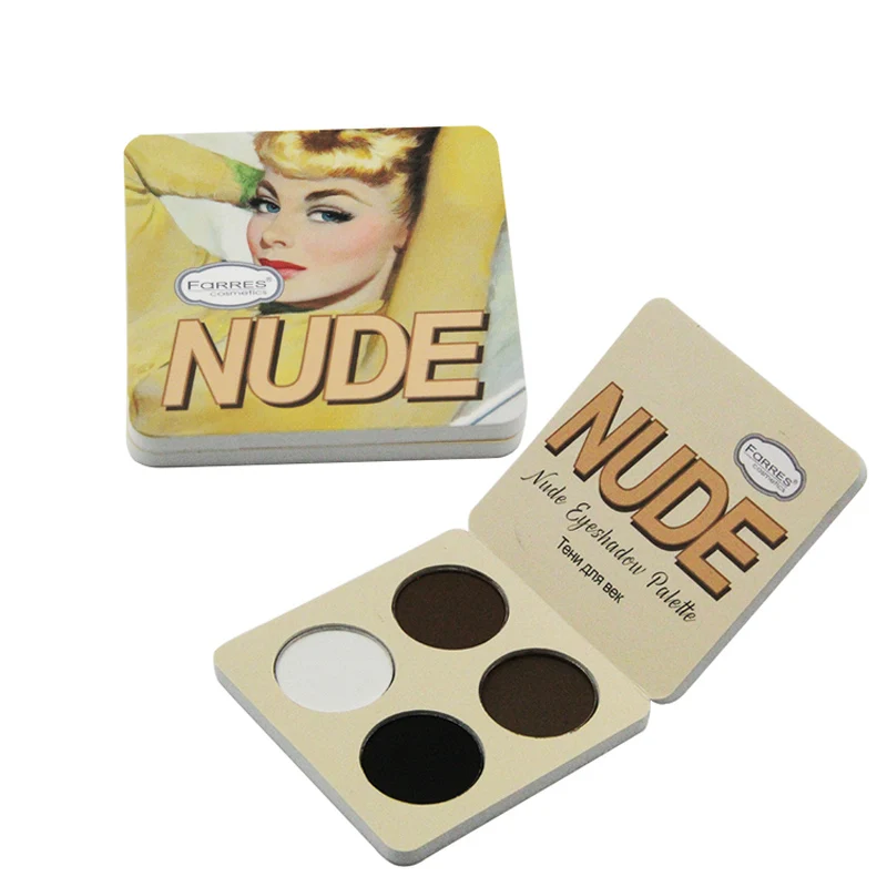 

Eyes Makeup Nude Eyeshadow 4 Colors Choose Black White Brown Pigment Eyeshadow Cosmetics Eyeshadow Power Palette