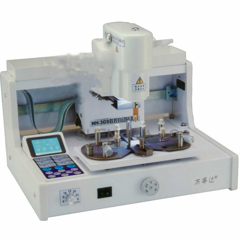 Automatic drilling machine NH3G eyeglasses drilling equipment digital eyeglasses lens punching machine 110/220V  1PC 2