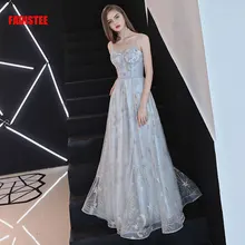 FADISTEE Новое поступление Вечерние платья Вечернее платье Vestido de Festa robe de soiree maxi vestidos de fiesta de noche из Мягкого Тюля